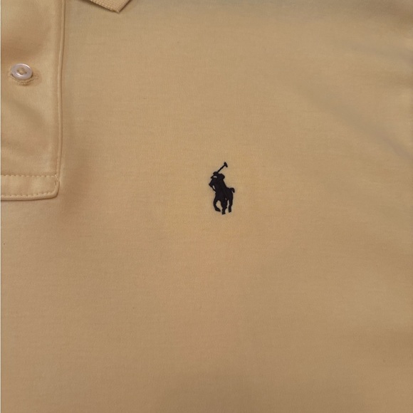 💛 Polo Ralph Lauren Men’s Polo Shirt – Yellow – Size Large – Classic Fit - Picture 2 of 4